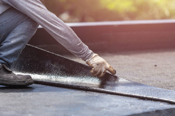 Professional Basement Waterproofing technician working in Kiel, WI